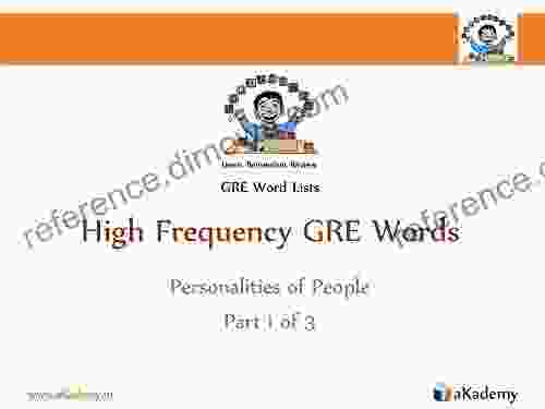 High Frequency GRE Words: Personalities of People Part 1 of 3 (GRE Word Lists)